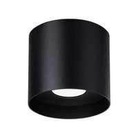Deckenleuchte Tube Plus – Schwarz & Aluminium