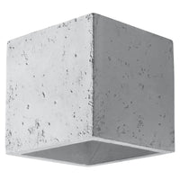 Wandlamp Square 1 – Grijs Beton