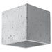 Wandlamp Square 1 – Grijs Beton