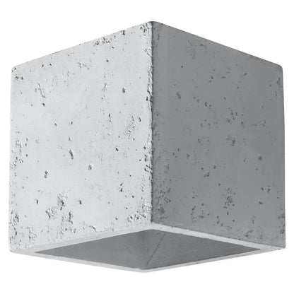 Wandlamp Square 1 – Grijs Beton