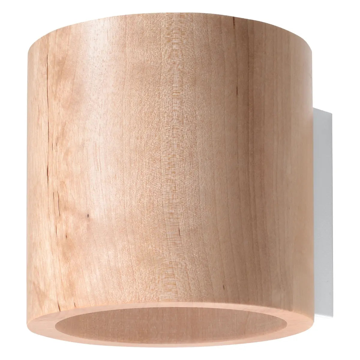 Wandleuchte Rondo – Naturholz & Holz
