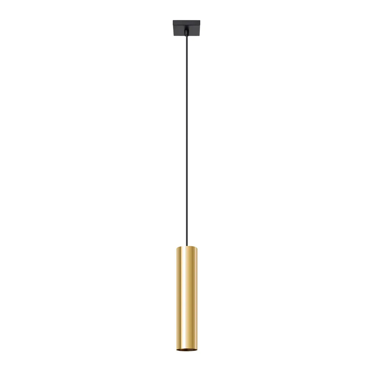 Hanglamp Tube 1 – Goud & Staal
