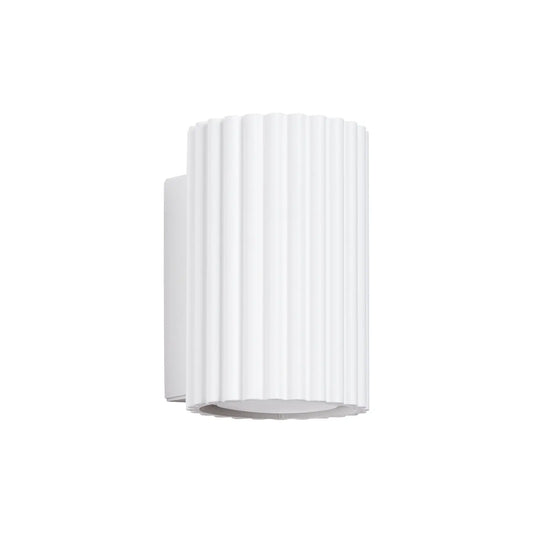 Wandlamp Japandi 10 – Wit & Aluminium