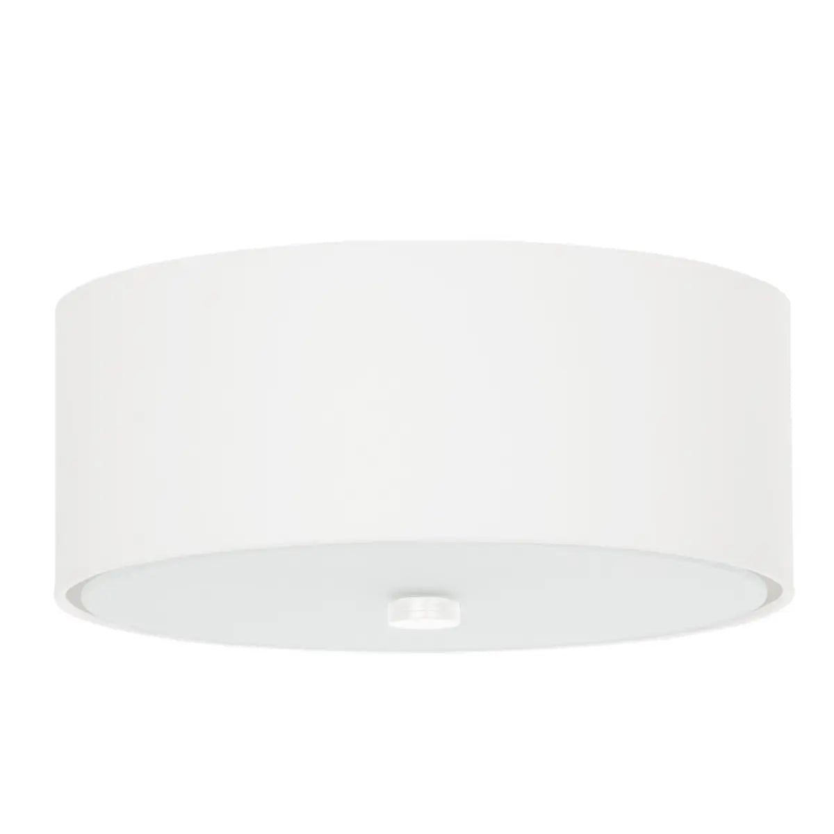 Plafondlamp Ufo Tec 30 – Wit & Stof Glas Staal