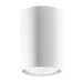 Plafondlamp Tube 10 – Wit & Staal