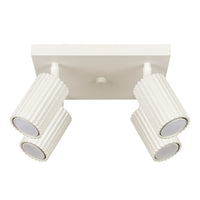 Plafondlamp Japandi 4S – Beige & Aluminium
