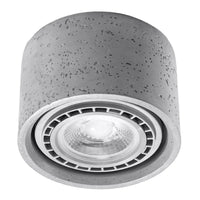 Plafondlamp Rondo 3 – Grijs & Beton