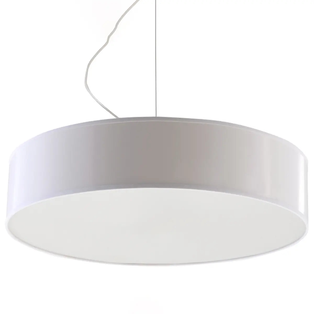 Pendelleuchte UFO 45 – Weiß & PVC