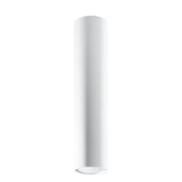 Deckenleuchte Tube Size 40 – Weiß & Stahl