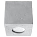 Deckenleuchte Square 1 – Grau & Beton