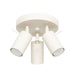 Plafondlamp Rondo 3R – Beige & Staal