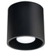 Plafondlamp Rondo 1 – Zwart Aluminium