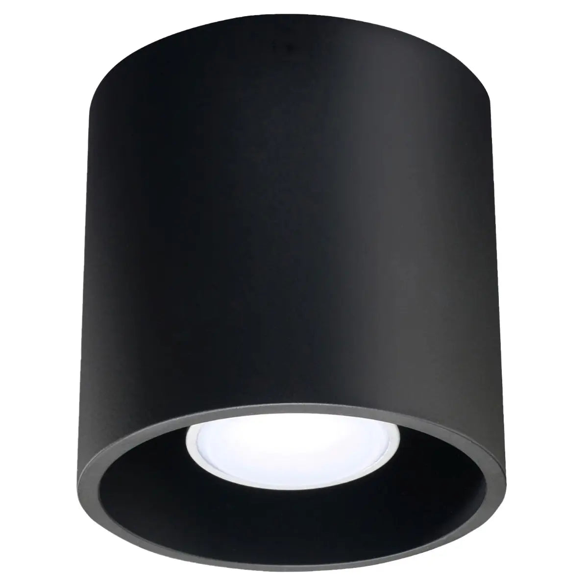 Plafondlamp Rondo 1 – Zwart Aluminium