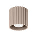 Spots Japandi Single – Taupe & Aluminium