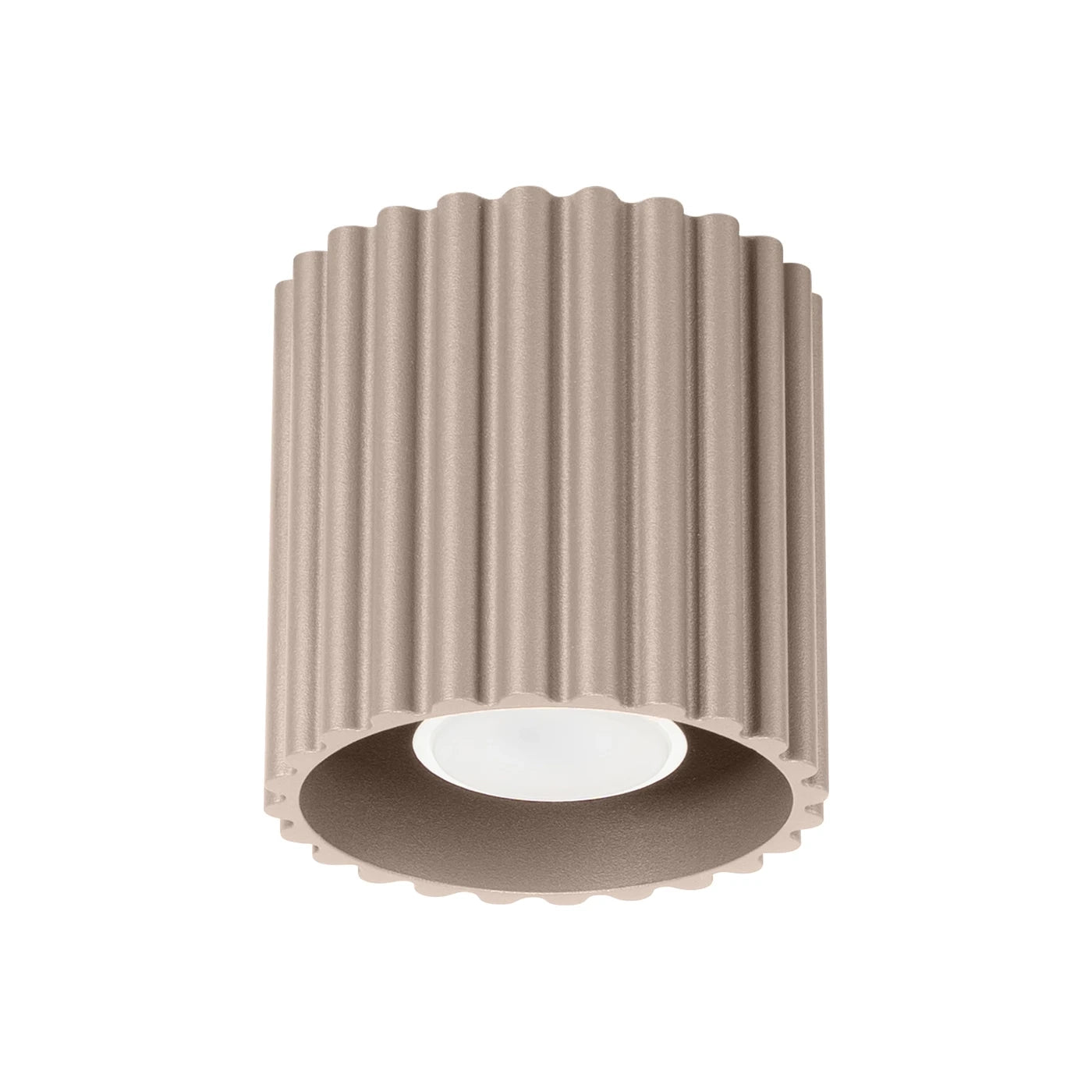 Spots Japandi Single – Taupe & Aluminium