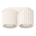Spots Japandi Double – Beige & Aluminium