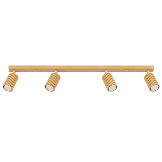 Plafondlamp Japandi 4 – Goud Aluminium