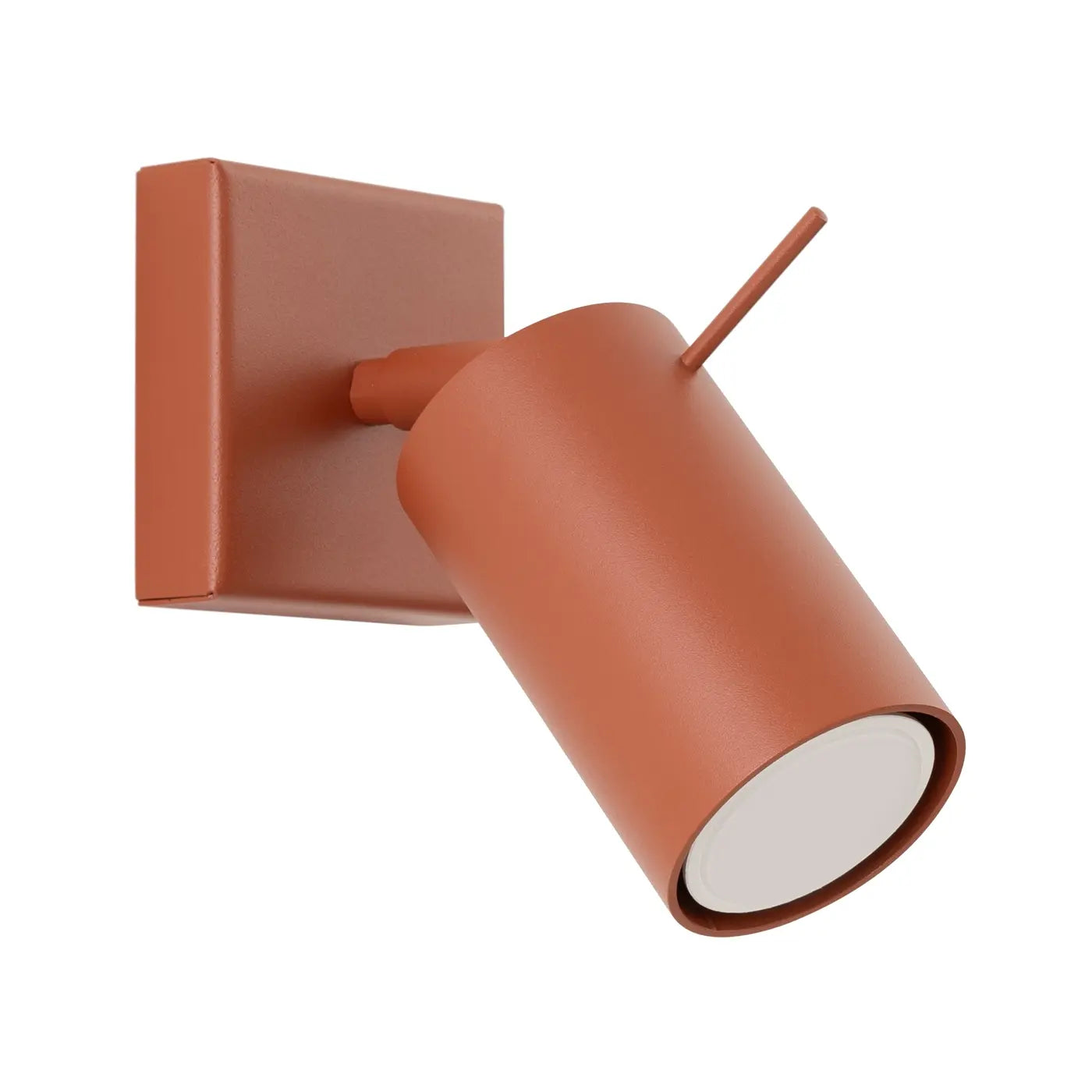 Wandlamp Rondo – Okerrood & Staal
