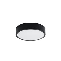Plafondlamp Ufo Thin 30 – Zwart & Aluminium