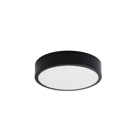 Plafondlamp Ufo Thin 30 – Zwart & Aluminium