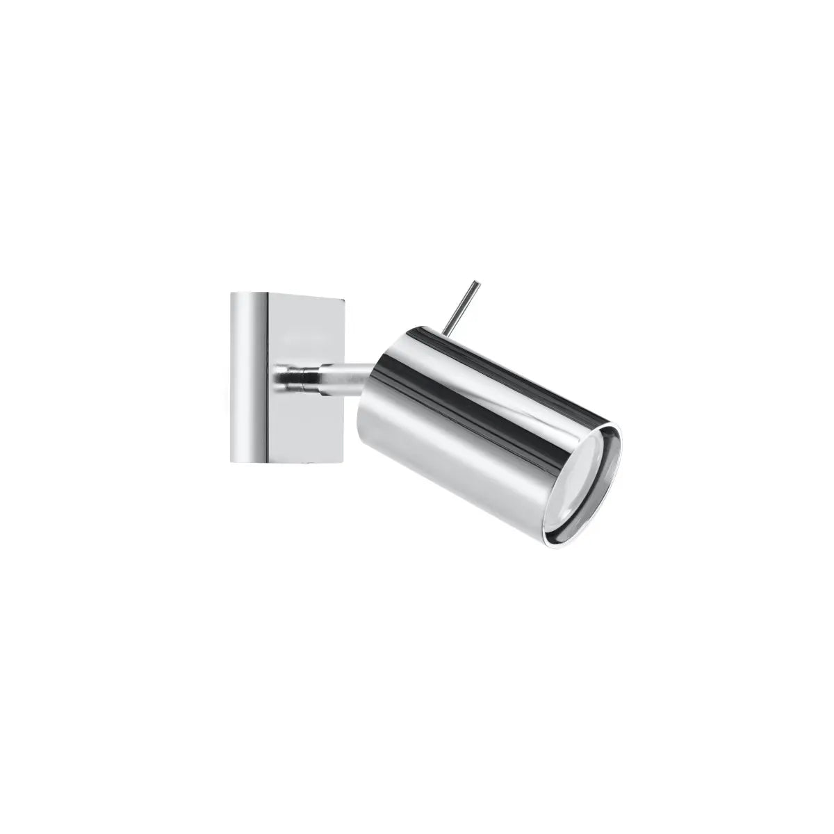 Wandleuchte Rondo 1 – Silber & Stahl