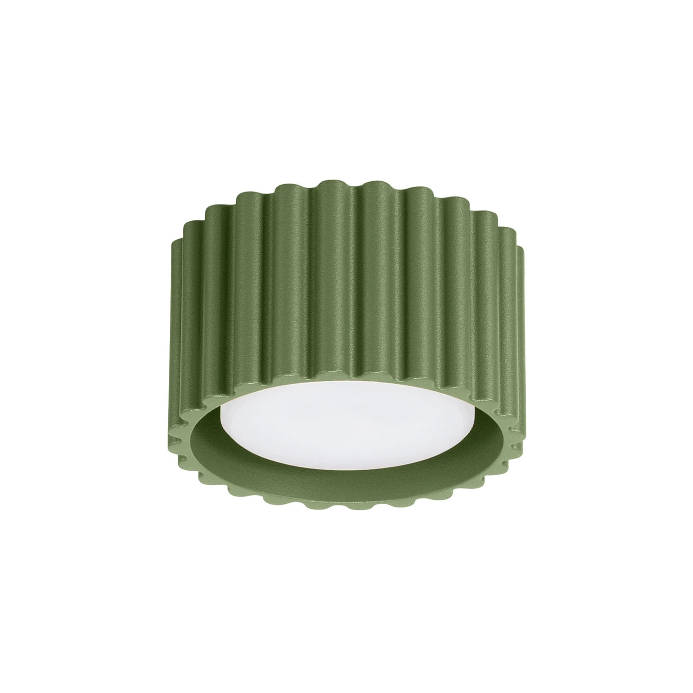 Spots Japandi Single-XS – Olijfgroen & Aluminium