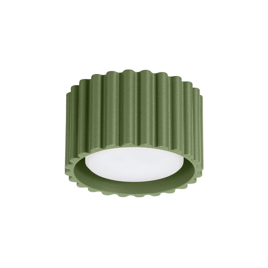 Spots Japandi Single-XS – Olijfgroen & Aluminium