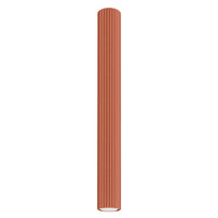 Deckenleuchte Japandi 60 – Oxidrot & Aluminium