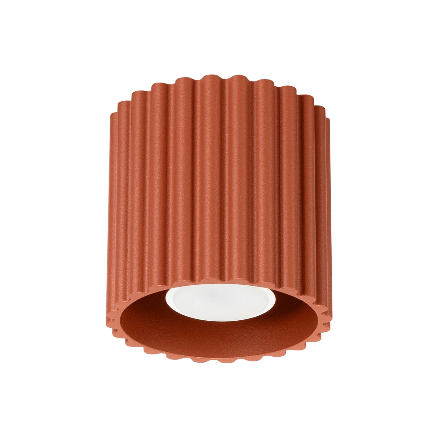 Spots Japandi Single – Oxid Rood & Aluminium