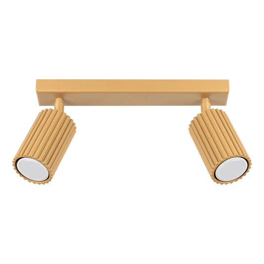 Deckenleuchte Japandi 2 – Gold & Aluminium