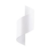 Wandlamp Tornado – Wit & Staal