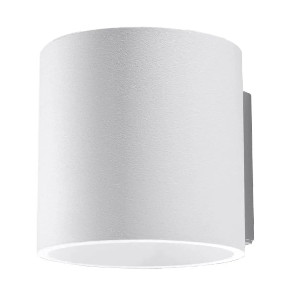Wandlamp Rondo 1 – Wit & Aluminium