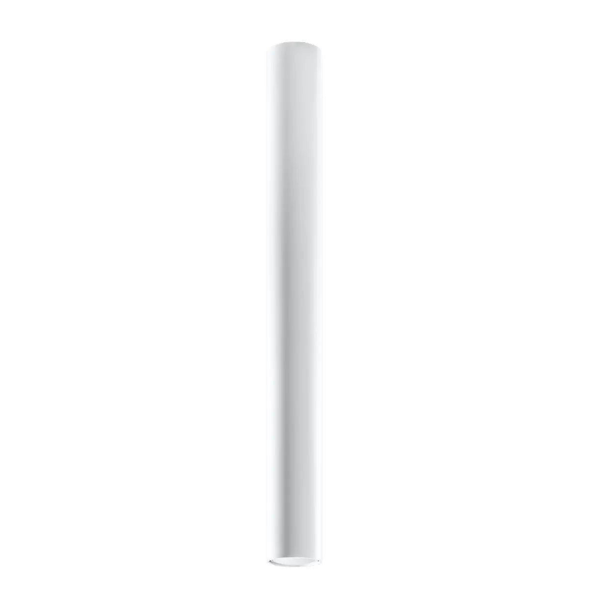 Deckenleuchte Tube Size 60 – Weiß & Stahl