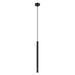 Pendelleuchte Candle 1 – Schwarz & Stahl