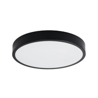 Plafondlamp Ufo Thin 50 – Zwart & Aluminium