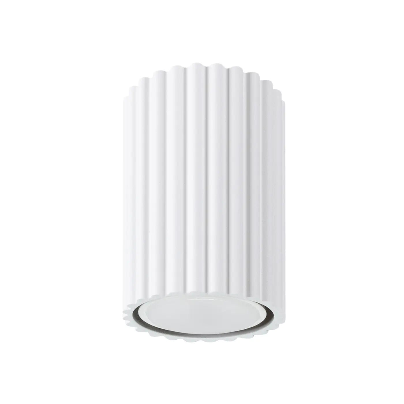 Deckenleuchte Japandi 10 – Weißes Aluminium