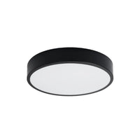 Plafondlamp Ufo Thin 40 – Zwart & Aluminium