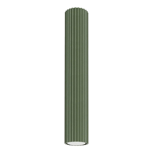 Plafondlamp Japandi 40 – Groen & Aluminium