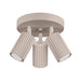 Deckenleuchte Japandi 3P – Taupe & Aluminium