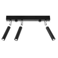 Deckenleuchte Luxtec 3 – Schwarz & Stahl