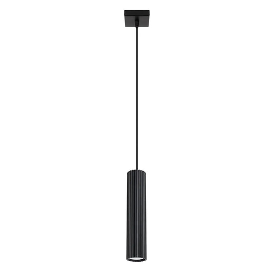 Hanglamp Japandi 1 – Zwart & Aluminium