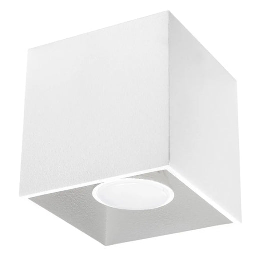 Plafondlamp Square 1 – Wit Aluminium