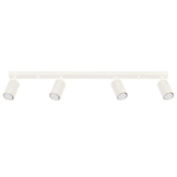 Deckenleuchte Japandi 4 – Beige & Aluminium