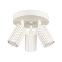 Plafondlamp Japandi 3P – Beige & Aluminium