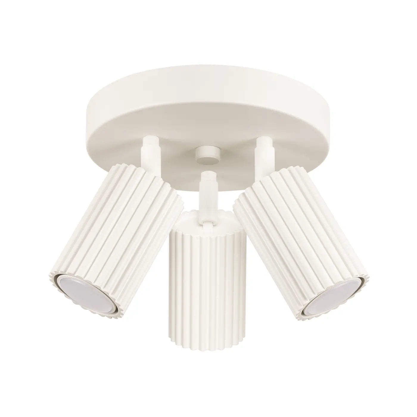 Plafondlamp Japandi 3P – Beige & Aluminium