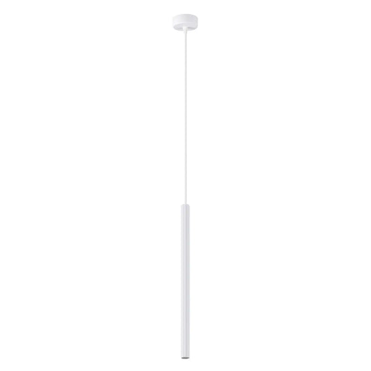 Hanglamp Candle 1 – Wit & Staal