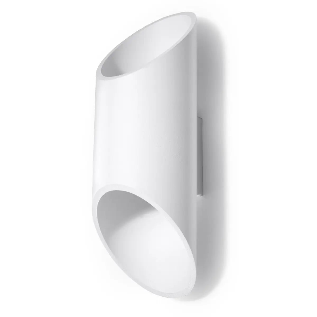 Wandlamp Pipe 30 – Wit Aluminium