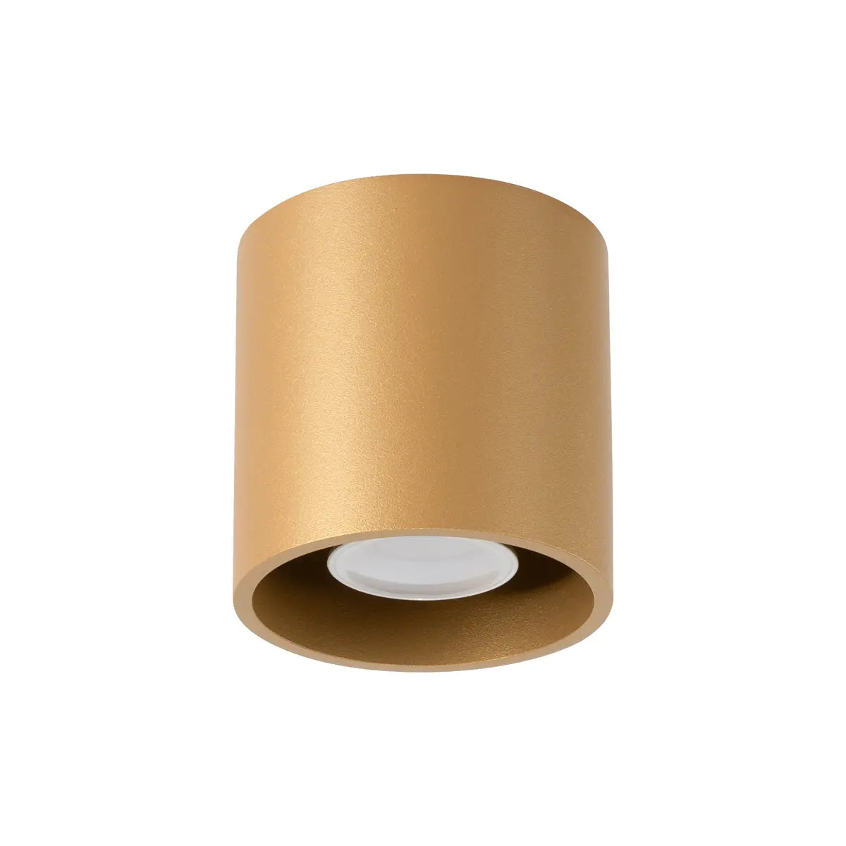 Deckenleuchte Rondo 1 – Gold & Aluminium
