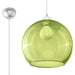 Hanglamp Globe – Groen Glas & Staal