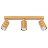 Deckenleuchte Japandi 3 – Gold Aluminium